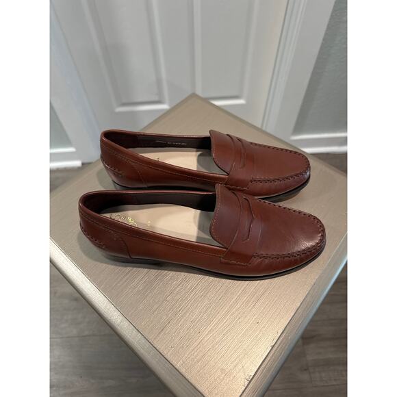 Cole Haan Classic Pinch Penny Loafer Leather Loafers Women's Size 9C - Picture 3 of 7